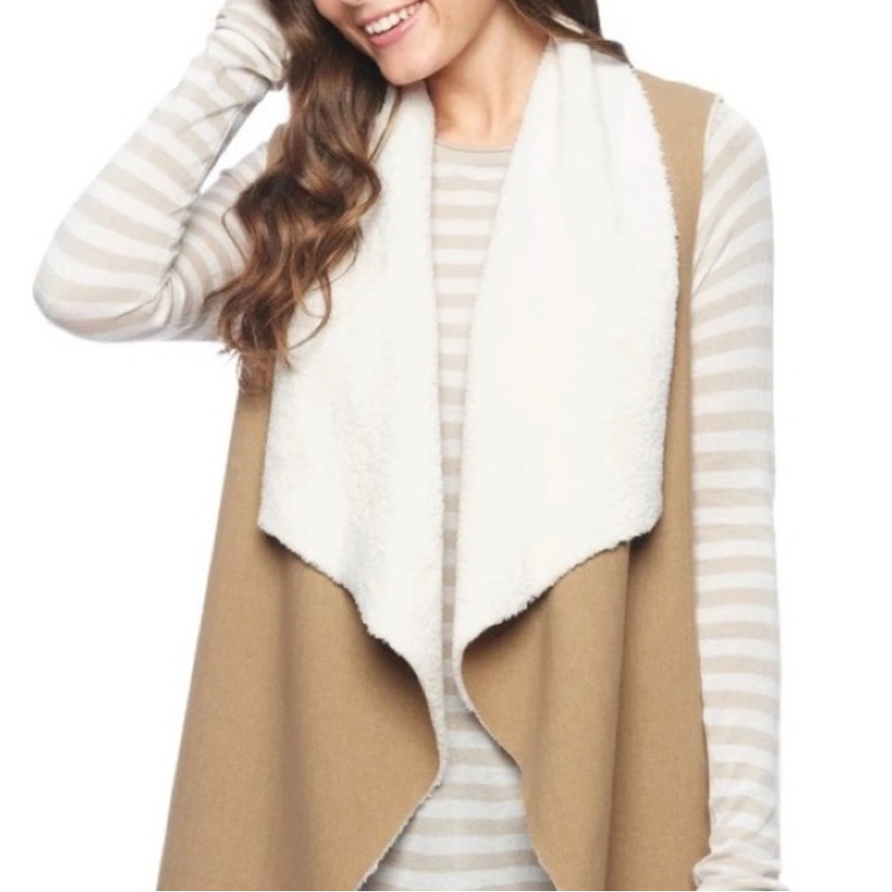 Splendid Keane Faux Sherling Vest